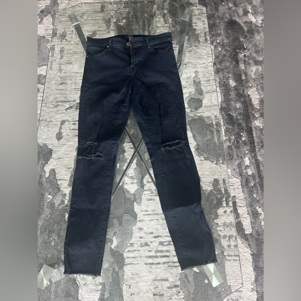 J Brand Mid-Rise Ankle Skinny Jeans